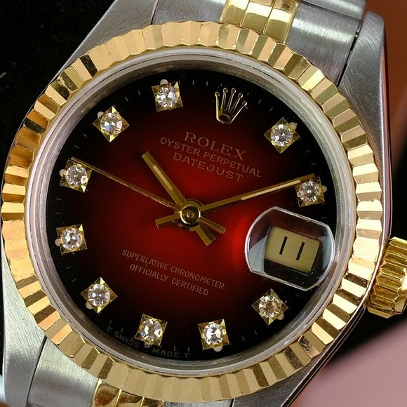 Rolex Datejust Factory Diamond Dial Box & Papers - Picture 3 of 13